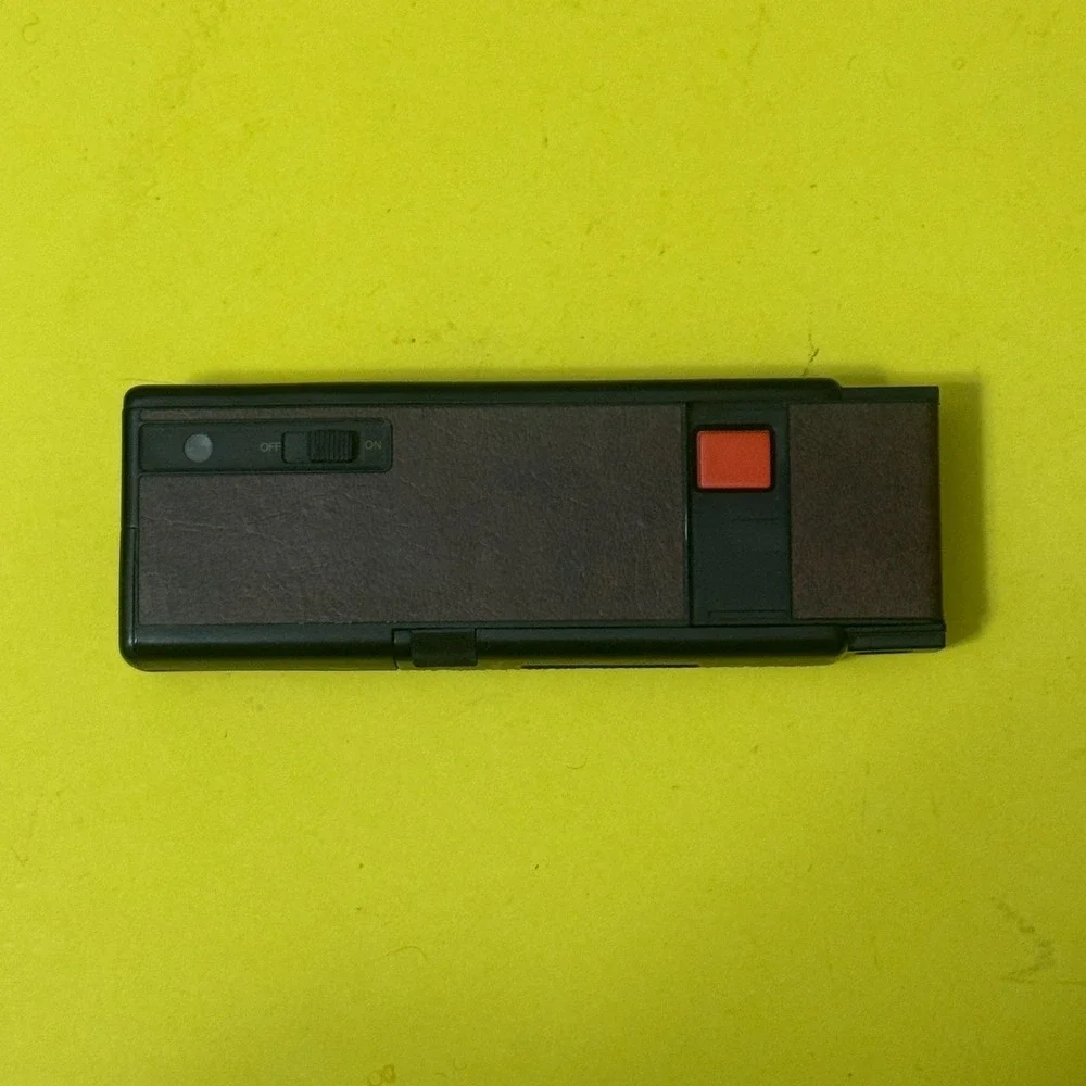 Sears‎ Easi Load 310 110 Film Camera Flash Vintage 1970s Japan Black Brown